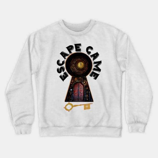 escape game Crewneck Sweatshirt by ChezALi